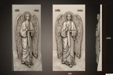 Icons (Icon of the Archangel Raphael, IK_2051) 3D models for cnc