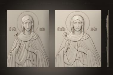 Icons (Icon of saint Larissa, IK_2058) 3D models for cnc