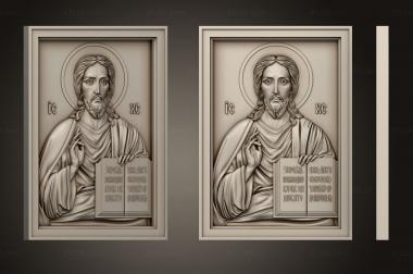 Icons (Jesus Christ, IK_2059) 3D models for cnc