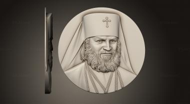 Icons (Minister of the Church of Montenegro, IK_2064) 3D models for cnc