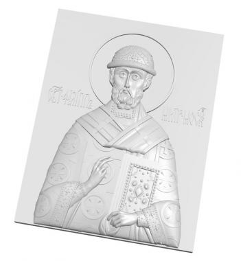 Icons (Icon of Philip Metropolitan of Moscow, IK_2065) 3D models for cnc