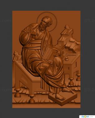 Icons (Holy Apostle and Evangelist John the Theologian, IK_2073) 3D models for cnc