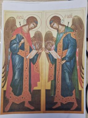 Icons (Archangel Michael and Gabriel, IK_2103) 3D models for cnc