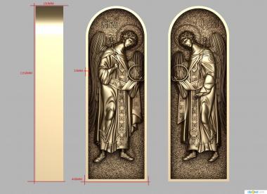 Icons (Archangel Michael and Gabriel, IK_2103) 3D models for cnc