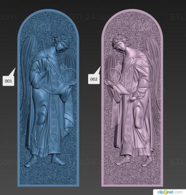 Icons (Archangel Michael and Gabriel, IK_2104) 3D models for cnc