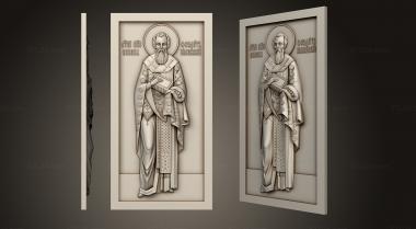 Icons (Holy Martyr Theodotus of Cyrene, IK_2106) 3D models for cnc