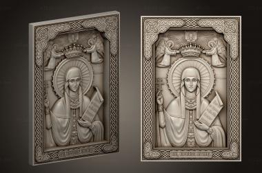 Icons (Saint Paraskeva, IK_2111) 3D models for cnc