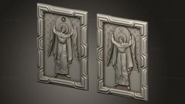 Icons (Angel icon version1, IK_2116) 3D models for cnc