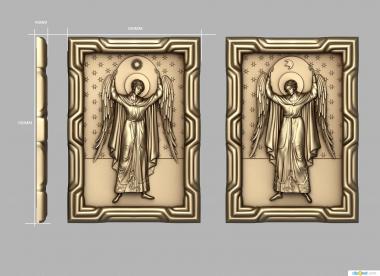 Icons (Angel icon version1, IK_2116) 3D models for cnc