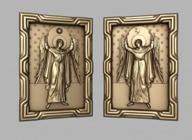 Icons (Angel icon version1, IK_2116) 3D models for cnc