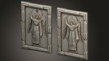 Icons (Angel icon version2, IK_2117) 3D models for cnc