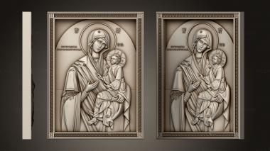 Icons (Icon of the Mother of God Skoroposlushnitsa, IK_2124) 3D models for cnc