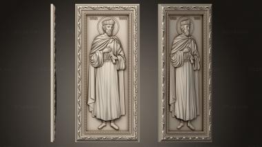 Icons (Icon of Solomon the Prophet King of Israel, IK_2126) 3D models for cnc