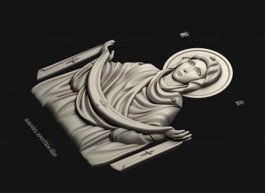 Icons (Intercession of the Mother of God, IK_2130) 3D models for cnc