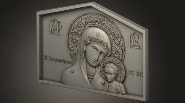 Icons (Icon of the Mother of God Greece, IK_2144) 3D models for cnc