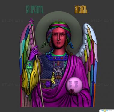 Icons (Archangel Michael, IK_2147) 3D models for cnc