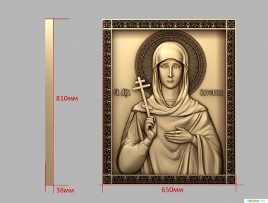 Icons (Saint Antonina, IK_2153) 3D models for cnc