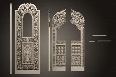 Iconostasis (Box IKN0002 Petrovka village, IKN_0257) 3D models for cnc