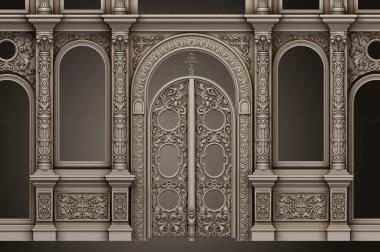 Iconostasis (Classic Iconostasis, IKN_0273) 3D models for cnc