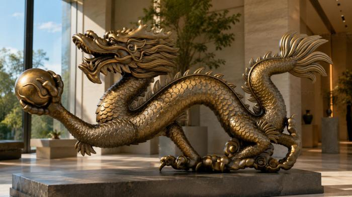 Animals (The dragon and the sun, JV_0082) 3D models for cnc
