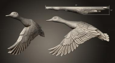 Animals (Duck, JV_0159) 3D models for cnc