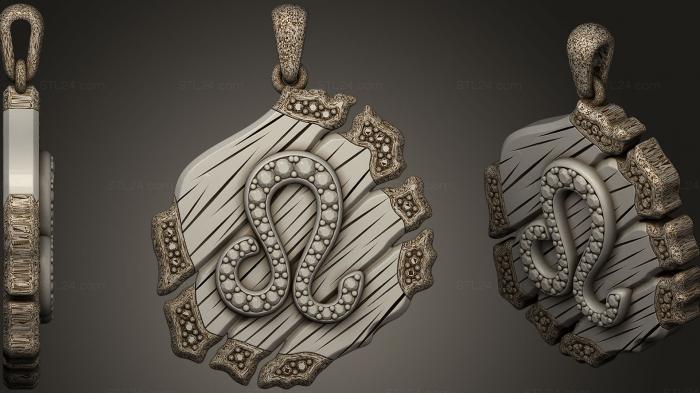Jewelry Leo Zodiac Pendant