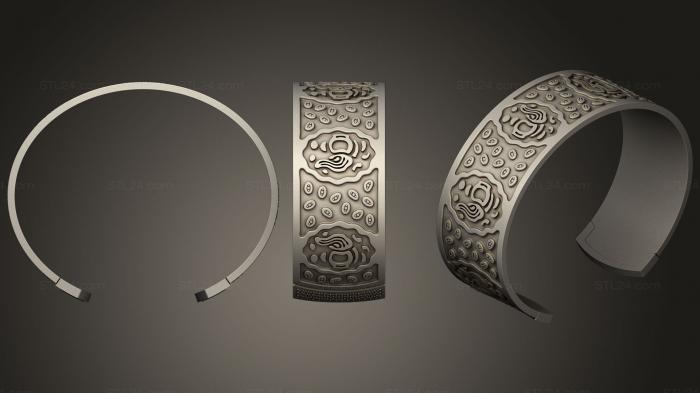 Jewelry (Jewelry Womens Aquarius Zodiac Bracelet 3D CAD, JVLR_0784) 3D models for cnc