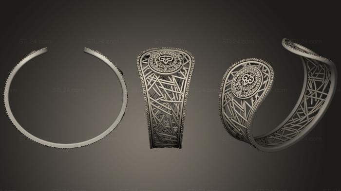Jewelry (Jewelry Womens Aries Zodiac Bracelet 2, JVLR_0787) 3D models for cnc