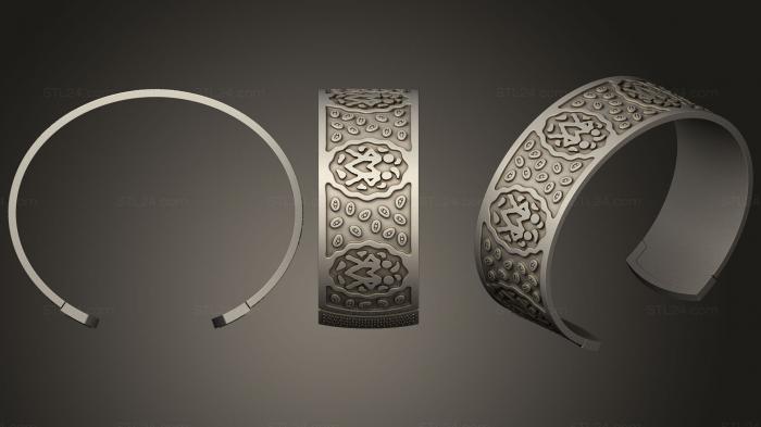 Jewelry (Jewelry Womens Gemeni Zodiac Bracelet, JVLR_0791) 3D models for cnc