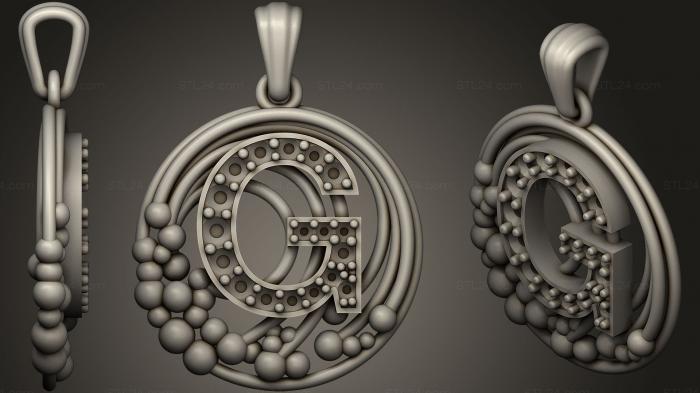 Pendant With Letter G8