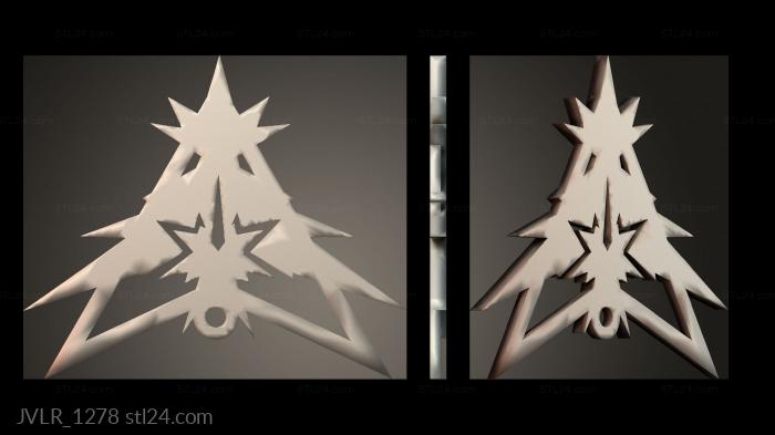 Ювелирные украшения (JVLR_1278) 3D модель для ЧПУ станка