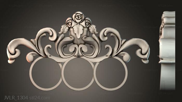 Ювелирные украшения (JVLR_1304) 3D модель для ЧПУ станка