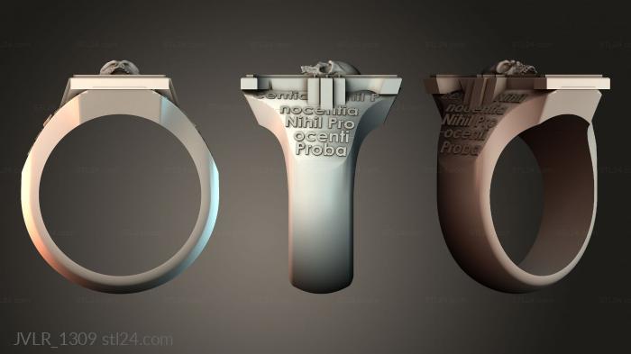 Ювелирные украшения (JVLR_1309) 3D модель для ЧПУ станка