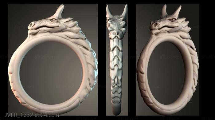 Ювелирные украшения (JVLR_1332) 3D модель для ЧПУ станка