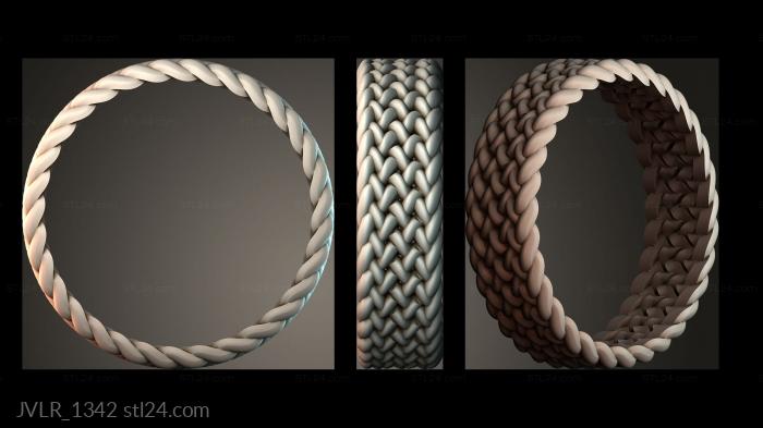 Ювелирные украшения (JVLR_1342) 3D модель для ЧПУ станка