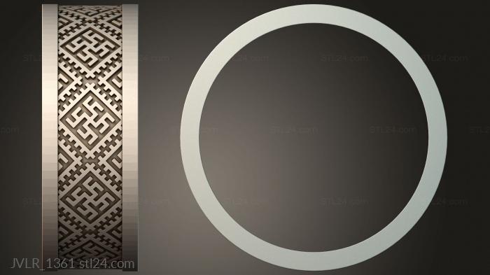 Ювелирные украшения (JVLR_1361) 3D модель для ЧПУ станка