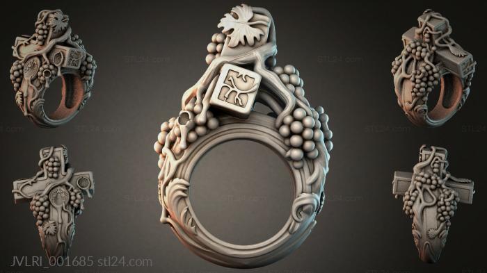 Various jewelry (JVLRI_001685) 3D models for cnc