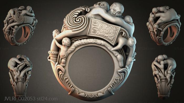 Various jewelry (JVLRI_002053) 3D models for cnc