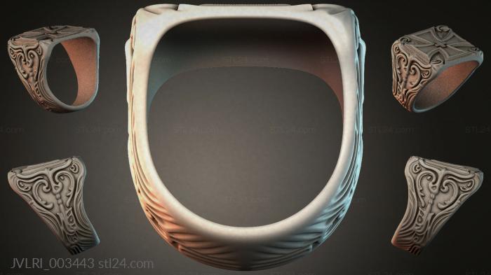 Various jewelry (JVLRI_003443) 3D models for cnc