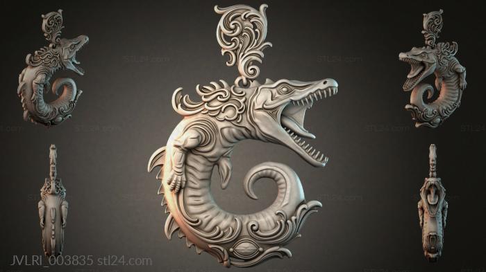 Various jewelry (JVLRI_003835) 3D models for cnc