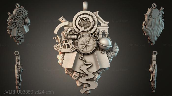 Various jewelry (JVLRI_003880) 3D models for cnc