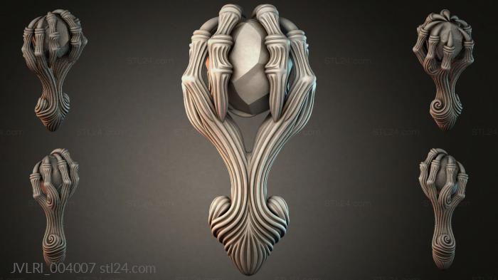 Various jewelry (JVLRI_004007) 3D models for cnc