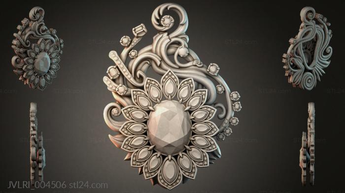Various jewelry (JVLRI_004506) 3D models for cnc