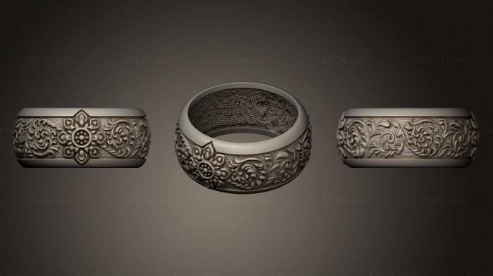 Ювелирные перстни и кольца (Мистические сны о Шамбале, JVLRP_0101) 3D модель для ЧПУ станка