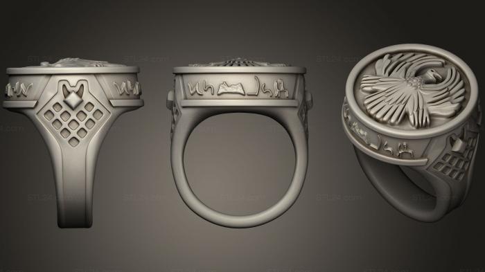 Jewelry rings (Atreides Signet Ring  Dune, JVLRP_0271) 3D models for cnc