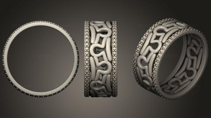 Ювелирные перстни и кольца (Ювелирное кольцо с Зодиаком Весов, JVLRP_0405) 3D модель для ЧПУ станка