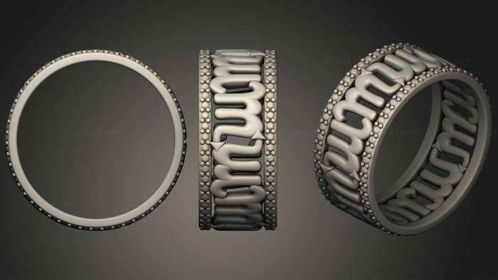 Ювелирные перстни и кольца (Ювелирное кольцо с Зодиакальным знаком Скорпиона, JVLRP_0408) 3D модель для ЧПУ станка