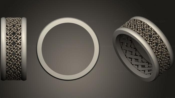 Ювелирные перстни и кольца (Женские обручальные кольца с бриллиантами162, JVLRP_0432) 3D модель для ЧПУ станка