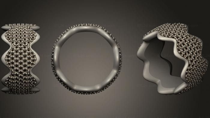 Ювелирные перстни и кольца (Женские Обручальные кольца с бриллиантами, JVLRP_0933) 3D модель для ЧПУ станка