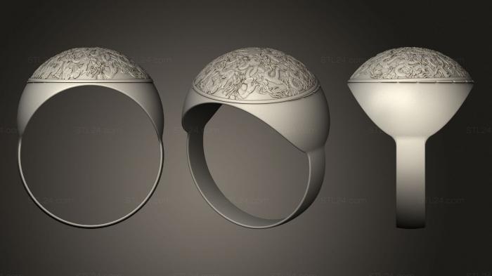 Jewelry rings (Dragon Ring 5, JVLRP_0967) 3D models for cnc
